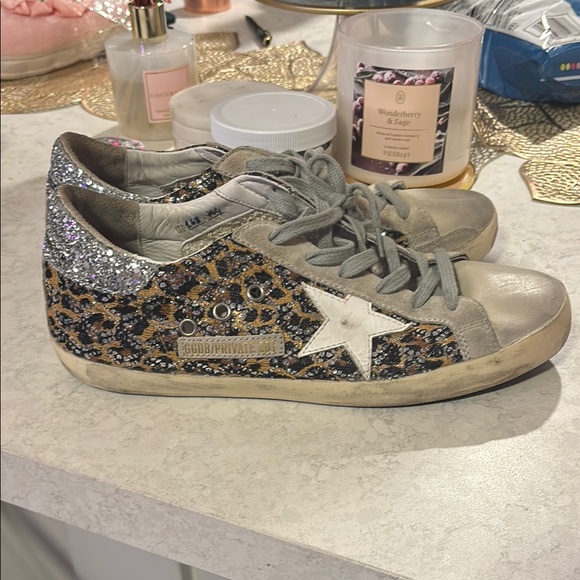 Leopard Print Women's Sneakers - Picture 4 of 6